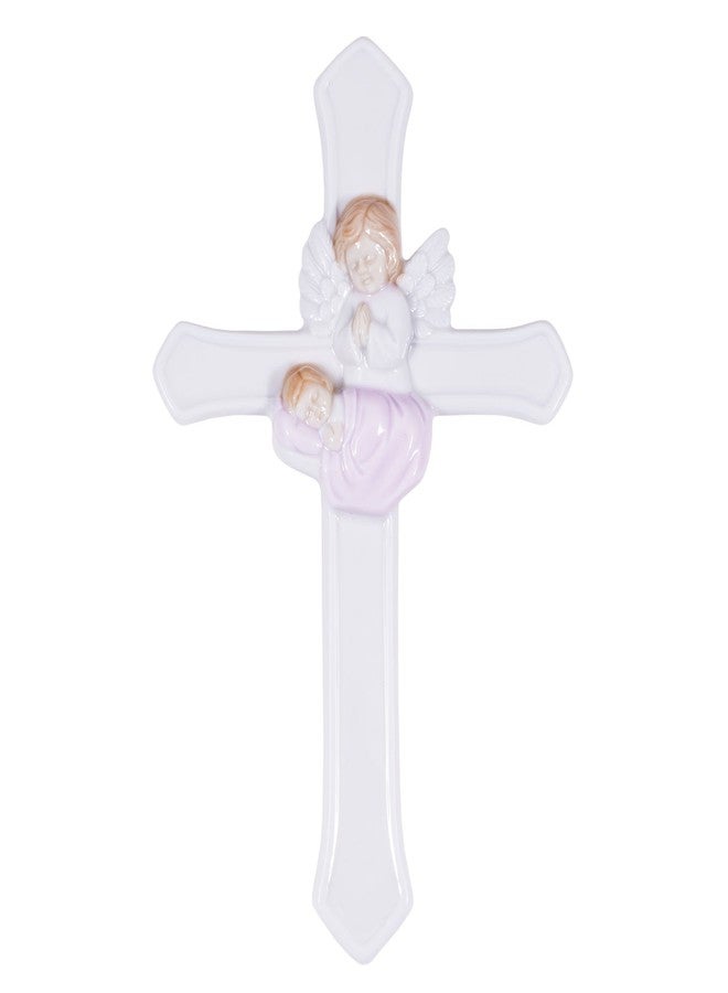 Roman Giftware Inc., Children's Gifts, New Baby, 7.25" H Valencia Girl Guardian,Religious, Inspirational, Durable (7x4x1) - Image 1