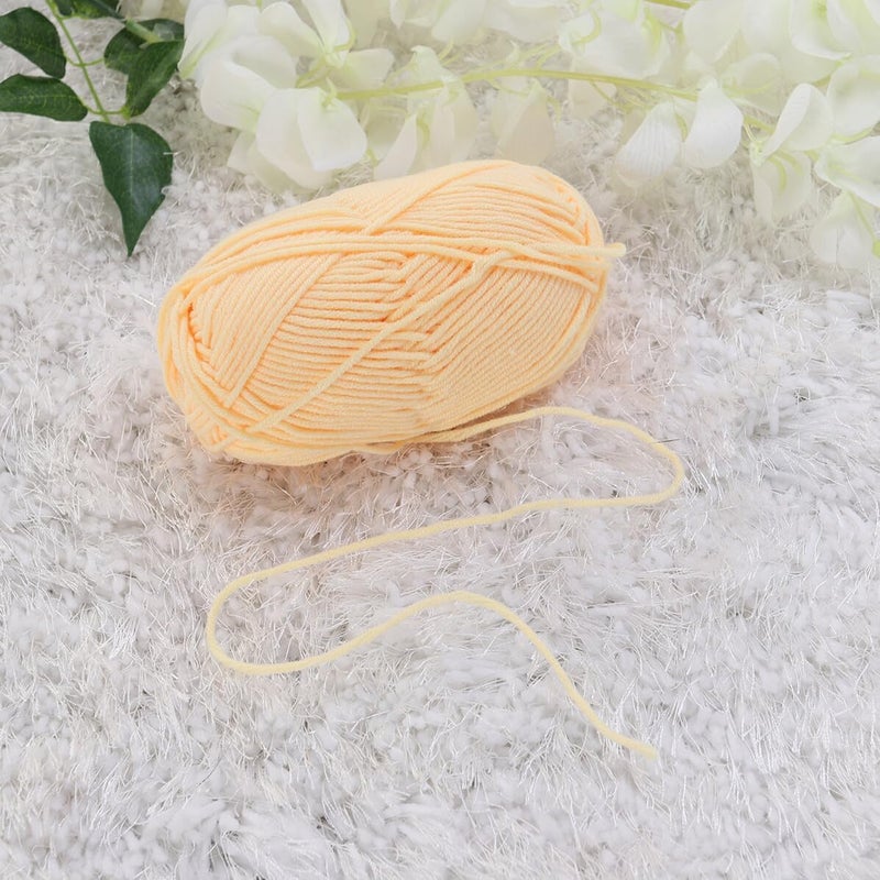 Milk Cotton Yarn Chunky Wool for Knitting Crochet Warm Soft DIY Sweaters Hats Scarves Skin-Friendly Cotton Craft Yarn for Beginners - Image 4