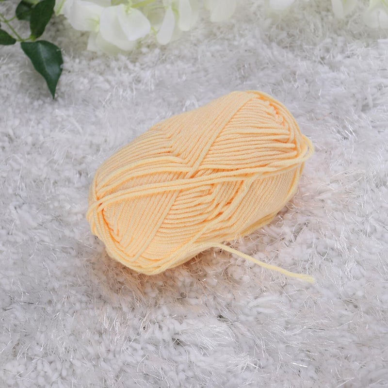 Milk Cotton Yarn Chunky Wool for Knitting Crochet Warm Soft DIY Sweaters Hats Scarves Skin-Friendly Cotton Craft Yarn for Beginners - Image 5