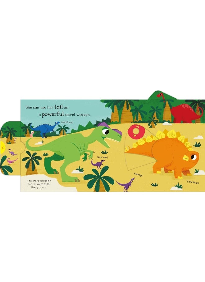 Stegosaurus: A Push Pull Slide Dinosaur Book  - Image 2