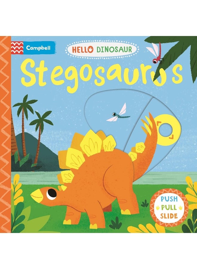 Stegosaurus: A Push Pull Slide Dinosaur Book  - Image 1