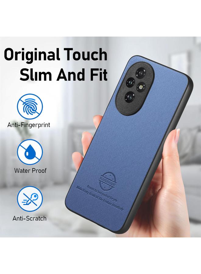 Zaboon Case For Honor 200 Pro Twill Fabric Leather Skin Back Phone Case - Image 5