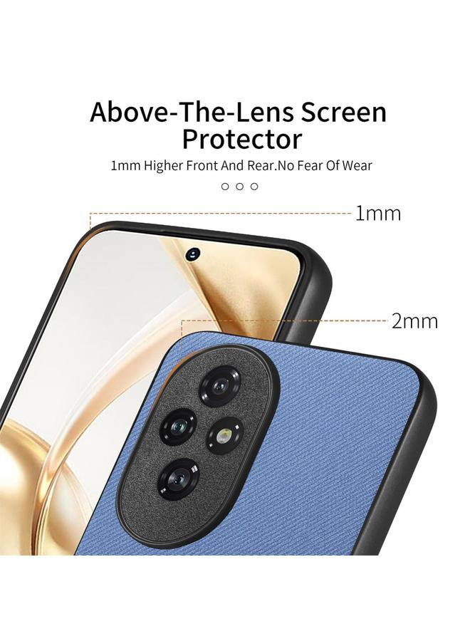 Zaboon Case For Honor 200 Pro Twill Fabric Leather Skin Back Phone Case - Image 3