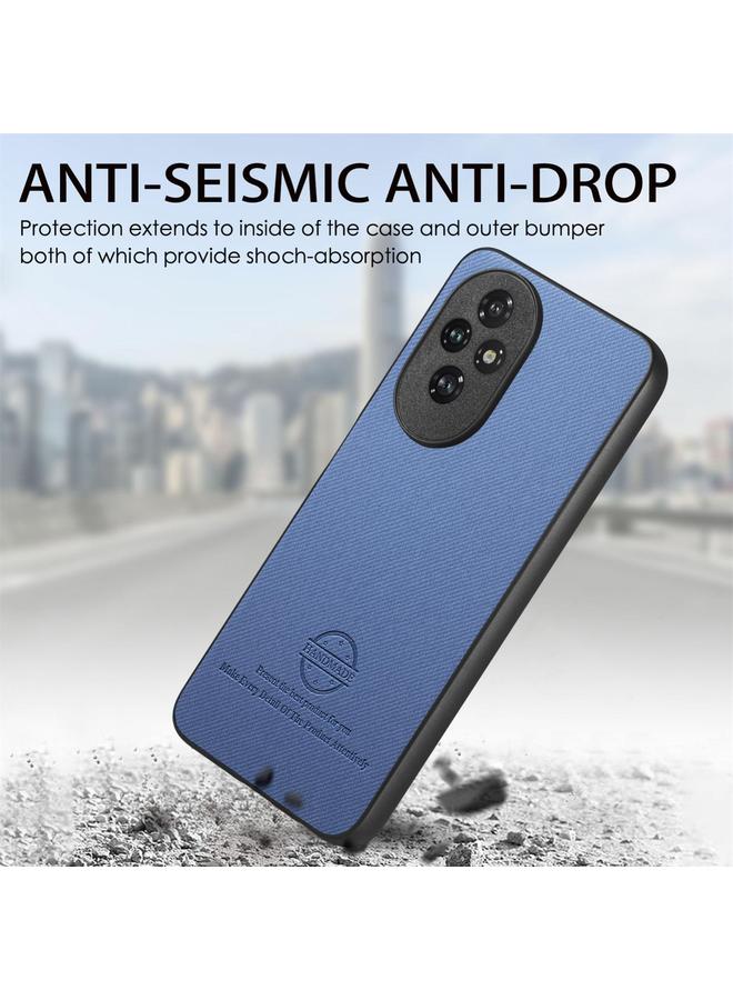 Zaboon Case For Honor 200 Pro Twill Fabric Leather Skin Back Phone Case - Image 4