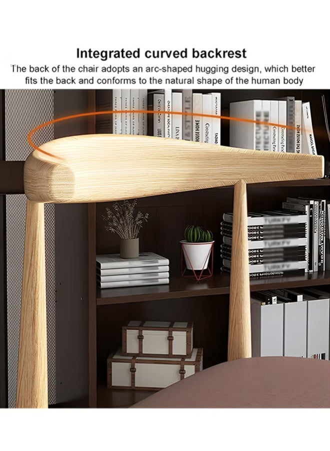 Kitchen Chairs Dining Chair Modern Dining Chair Multifunctional Kitchen Chairs Curved Backrest Dining Chair For Office, Kitchen, Dining, Bedroom, Living Room Side Chair - Image 5