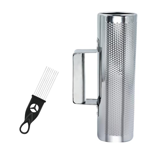 BIGBILLION Guiro Stainless Steel Guiro Instrument 8" 3" Latin Percussion Musical Shaker Instruments with Scraper for Live Performance - Image 1