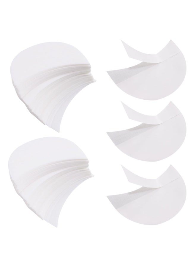 TORMEN 150pcs Eyeshadow ShieldsEyeshadow Stencils Pads Lint Free Under Eye Patches Prevent Fallout and Residue for Makeup Eyelash Extensions Eyeliner Lip and Tinting Makeup - Image 2