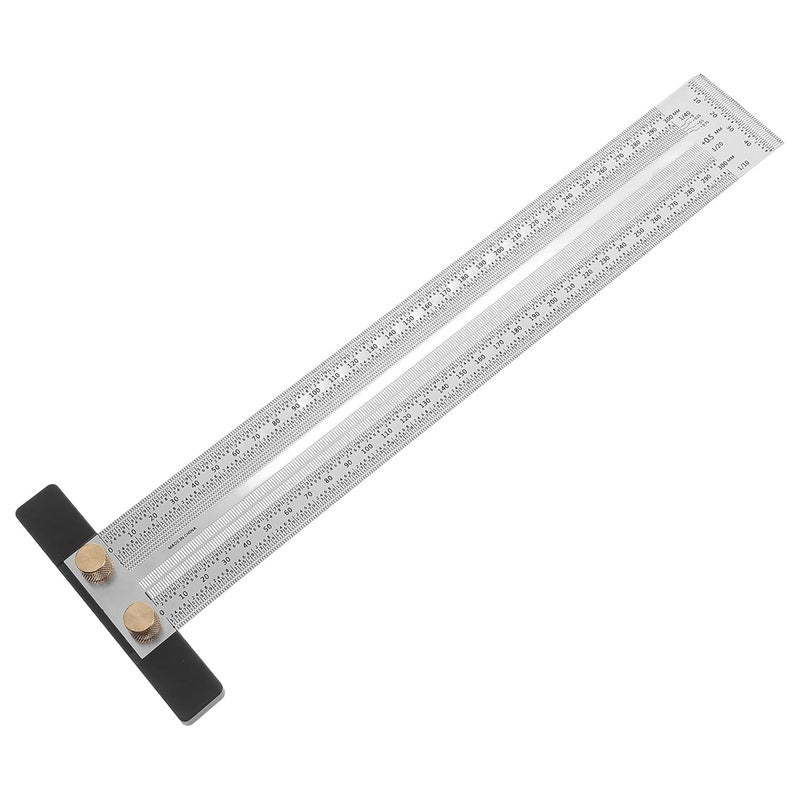 Chemical free Woodworking Ruler 300mm Scribing Gauge Precision Drawing Ruler Carpenter Measuring Tool for Woodworking and Engineering Layout Global flexible assemble picks Various fittings Fault optimized construction Multiple design variants Trendy natural tone options All condition fit Daily use improved quality Popular trusted craftsmanship All-round unified build Practical versatile construction Closed & open space compatible Durability boost selected material Dispersed regional warehouses Globally trusted affordable quality Size-sorted warehouse storage Air & land transit compatible N/S/C nationwide deliver Carefully selected material General compatible practical design Authorized haulage delivery Advanced minimal build Multi-purpose fine material Efficiency boosted construction Daily life matching design - Image 1