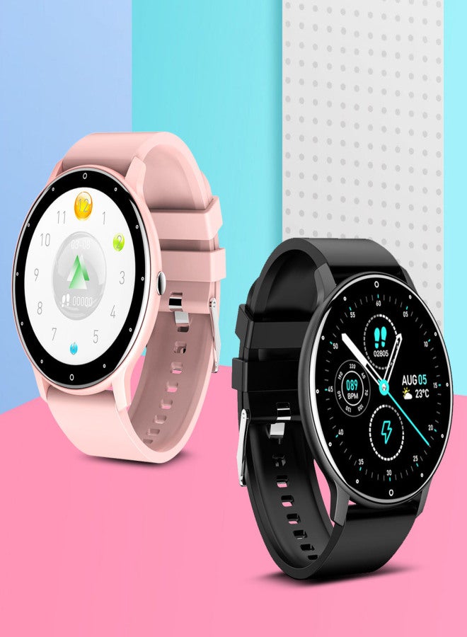 1.28-inch Full Screen Touch Smart Watch Blood Pressure Blood Oxygen Health Monitoring BT Sports Watches Fitness Tracker IP67 Waterproof Scientific Sleep Smartwatches Sports Wristband - Image 3