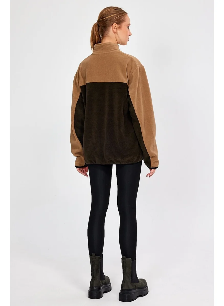 Alexander Gardi Half Zip Oversize Fleece (E21-81100)