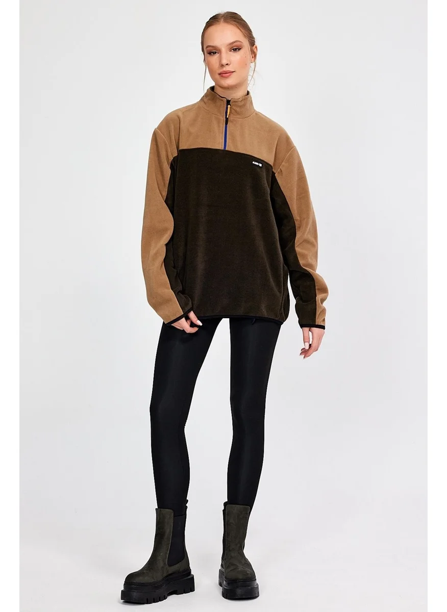 Alexander Gardi Half Zip Oversize Fleece (E21-81100)