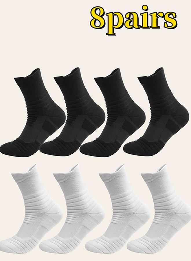 Take Two Pack of 8 - Multi Crew Socks