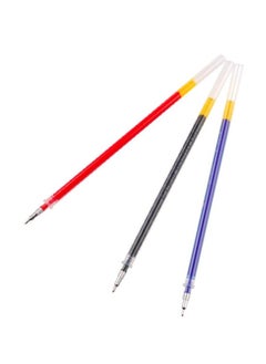 AIWANTO 12Pcs Replaceable Gel Pen Refills Smooth Writing 0.5mm Refills (Red)  - Image 2