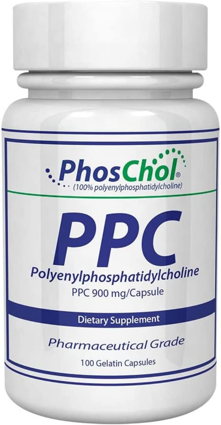 Nutrasal مكمل فوسكول PPC فوسفاتيديل كولين 900 ملغ 100 كبسولة جيلاتينية - Image 1