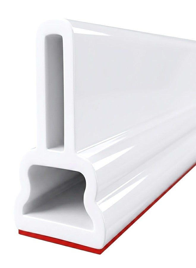 Ynotus 39Inch Collapsible Threshold Water Dam Walkin Shower Guard To Keep Water In Shower Stall Water Barrier For Dry And Wet Bathroom Kitchen Wheelchair Accessible (39inch) - Image 1