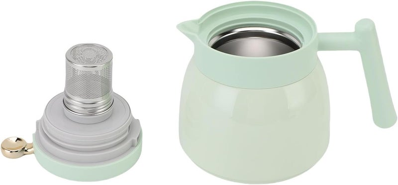 Multi-goal comprehensive design Zerodis Thermal Carafes Steel 880ml with Temperature Display and Leakproof Lid for Coffee Tea Milk Juice Hot Water Thermal Coffee Pot Insulated Tea Pot Stainless Insulated Drink Pitcher (Green) Natural tone color options Hardened processed substance N/S/C nationwide deliver Ready goods scheduled ship Trendy natural assorted colors Fault optimized construction Liquid tight joint Repeated use friendly design High precision lightweight material Diverse application fit Local available supply Solid anti-deform Upgraded classic design Easy store & transit build Big & small space compatible Advanced minimal build Secure equipped warehouse All condition fit Local & cross border ship compatible Care processed raw material Repeated detach compatible build Cross part assemble fit Market mainstream color picks Season change compatible build - Image 1