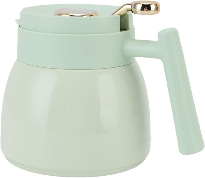 Multi-goal comprehensive design Zerodis Thermal Carafes Steel 880ml with Temperature Display and Leakproof Lid for Coffee Tea Milk Juice Hot Water Thermal Coffee Pot Insulated Tea Pot Stainless Insulated Drink Pitcher (Green) Natural tone color options Hardened processed substance N/S/C nationwide deliver Ready goods scheduled ship Trendy natural assorted colors Fault optimized construction Liquid tight joint Repeated use friendly design High precision lightweight material Diverse application fit Local available supply Solid anti-deform Upgraded classic design Easy store & transit build Big & small space compatible Advanced minimal build Secure equipped warehouse All condition fit Local & cross border ship compatible Care processed raw material Repeated detach compatible build Cross part assemble fit Market mainstream color picks Season change compatible build - Image 4