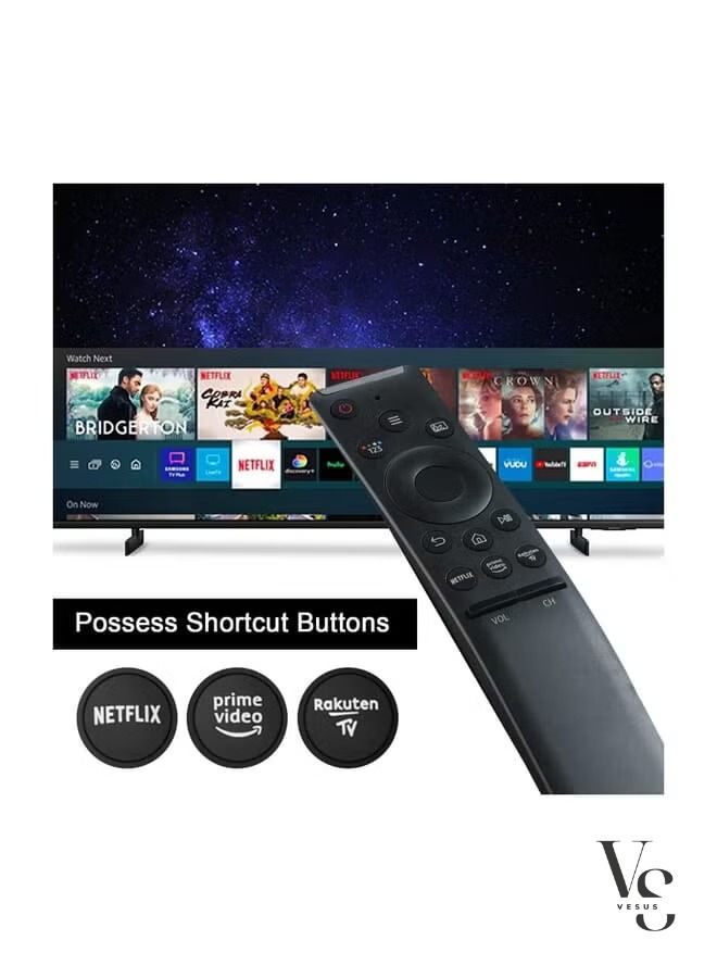 vesus Universal Remote Control for Samsung Smart TV Replacement of HDTV 4K UHD curved QLED and More with netflix prime Video Buttons