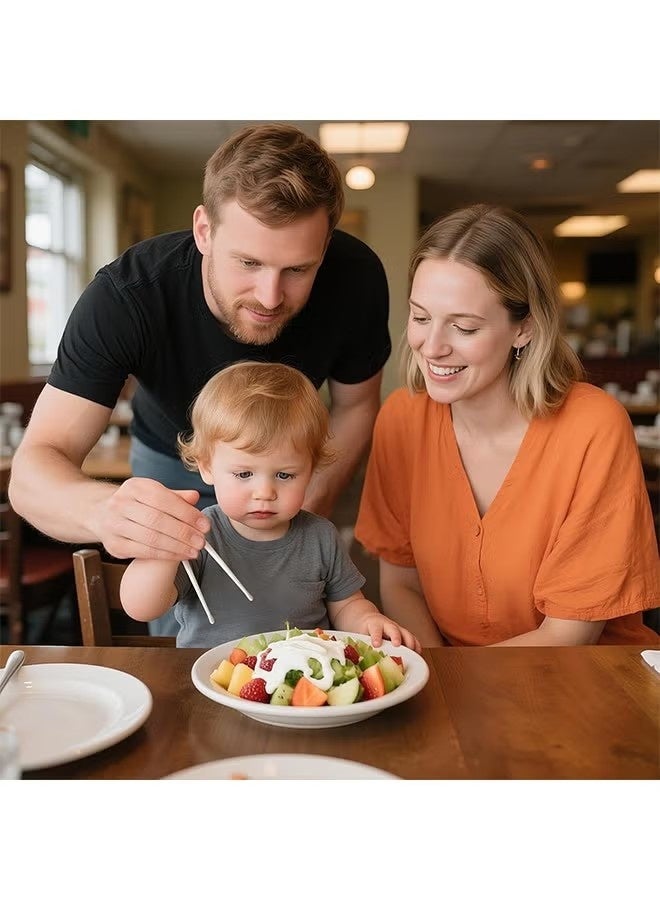 هابي دي أربع قطع من عيدان الطعام التدريبية، أداة مساعدة على استخدام عيدان الطعام للمبتدئين، عيدان طعام تدريبية من السيليكون مناسبة للبالغين أو الأطفال - Image 5