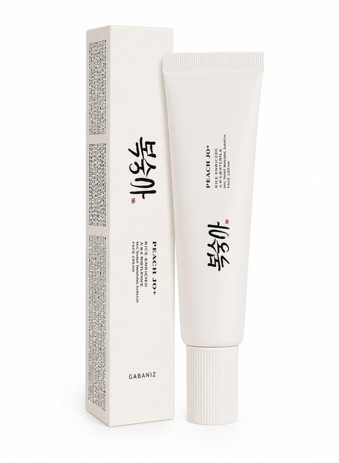 GABANIZ Korean Rice Sunscreen SPF 50+ Broad Spectrum PA++++, No White Cast, Lightweight Mineral Formula with Probiotics for All Skin Types, 50 Grams - Image 1