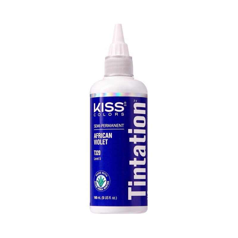 Red by Kiss Kiss Tintation SemiPermanent Hair Color Treatment 148 mL 5 US floz African Violet