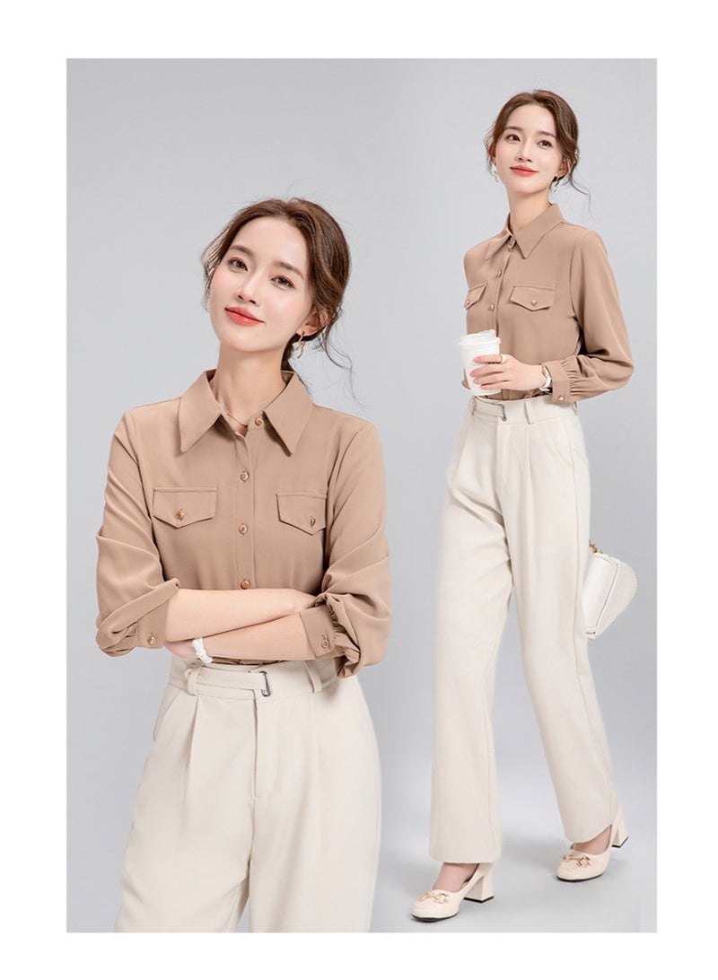 Shougu New Style Casual Women's Professional Commuting Shirt  - Image 5