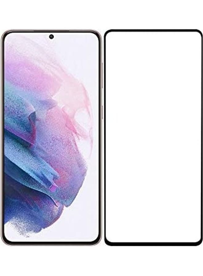 shAyzee Tempered Glass Screen Protector For Samsung Galaxy S21 Clear/Black - Image 1