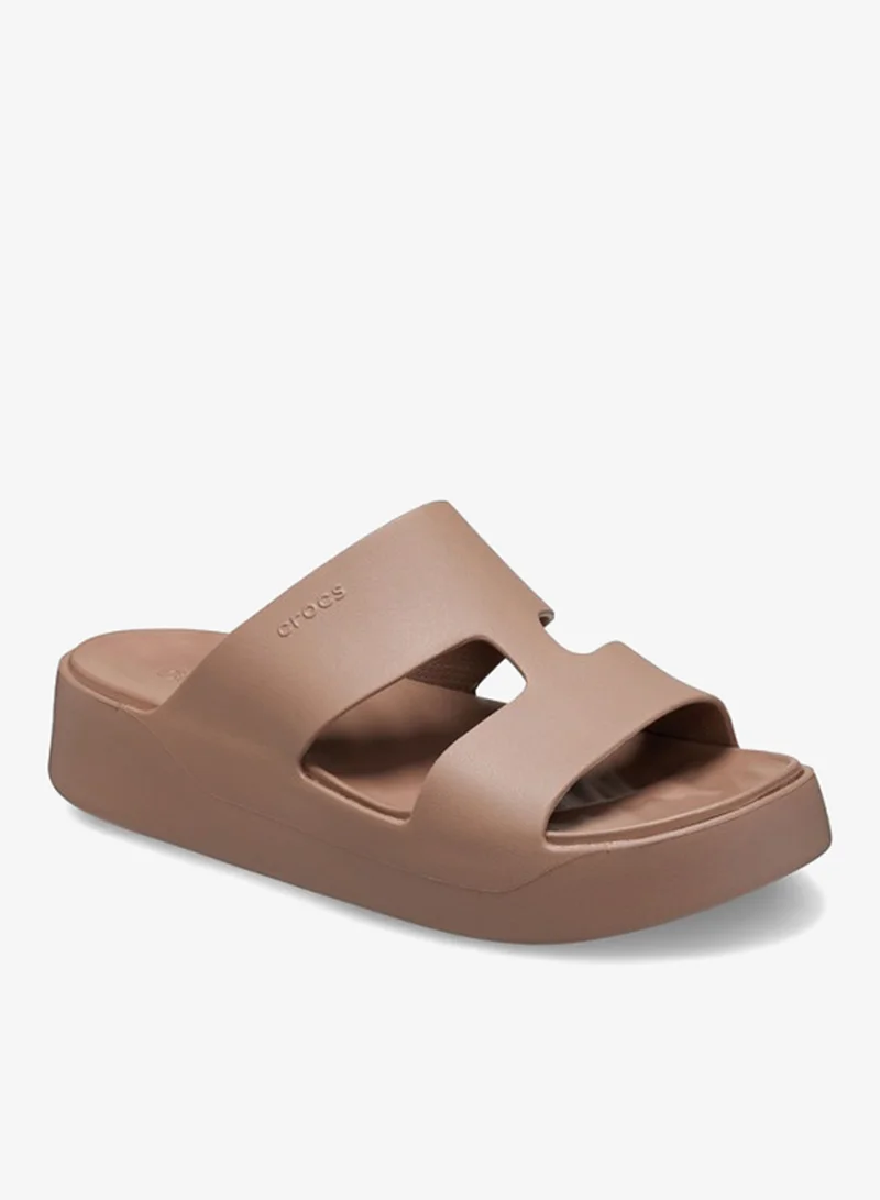 Crocs Latte Casual Gateway Platform Sandals for Women | Best Price UAE