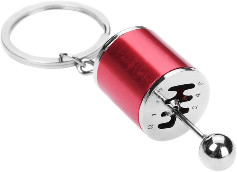 ULTECHNOVO Key Ring Car key Shifter Model Keychain Automotive Keychain Car Gear Shape Keyring Fashion - Image 1