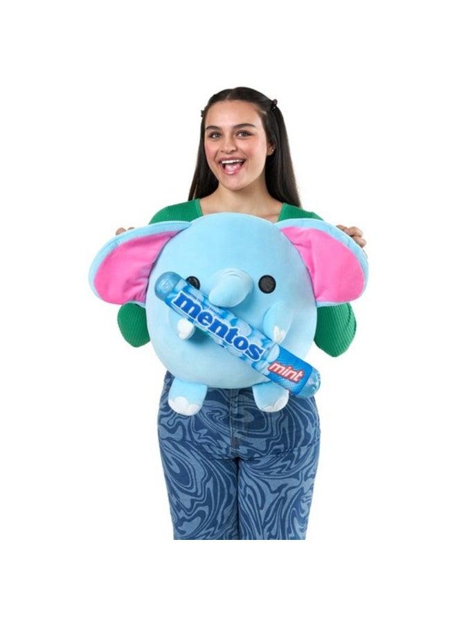 ZURU Snackles Elephant Holding Mentos Plush Toy (35 cm) - Image 2