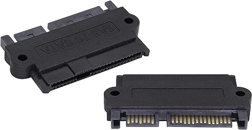 zdyCGTime SAS 22 Pin to 7 Pin RAID Adapter with 15 Pin Power Port. When Using SAS Hard Disks on Ordinary Motherboards, The Disk Must Have The SATA Logo.(1Pack) - Image 1