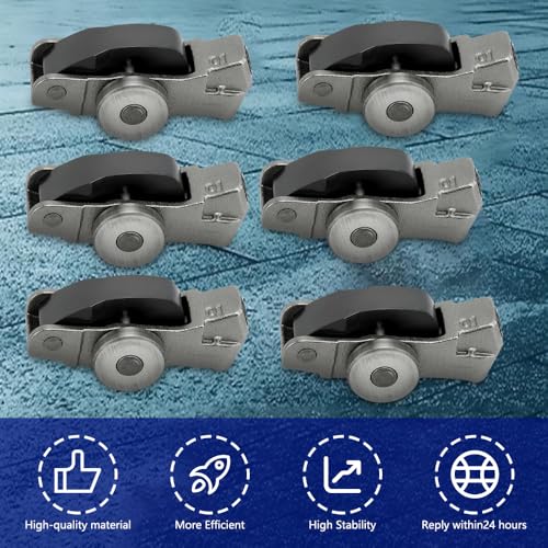 LONGKEES Set of 6 Intake Valve Rocker Arms FIT for 20192021 Chrysler Pacifica FIT for Jeep Wrangler Grand Cherokee RAM 1500 36L Replace 5047896AD 170277 Intake Side Only - Image 3