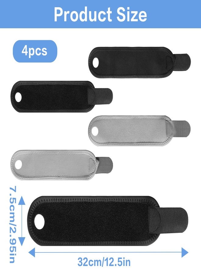 MBAIYO 4Pcs Kids Wrist Brace Support, Night Wrist Sleep Support Brace Adjustable Compression Straps for Sports Sleep Youth Wrist Guard for Sports and Daily Activities - Image 4