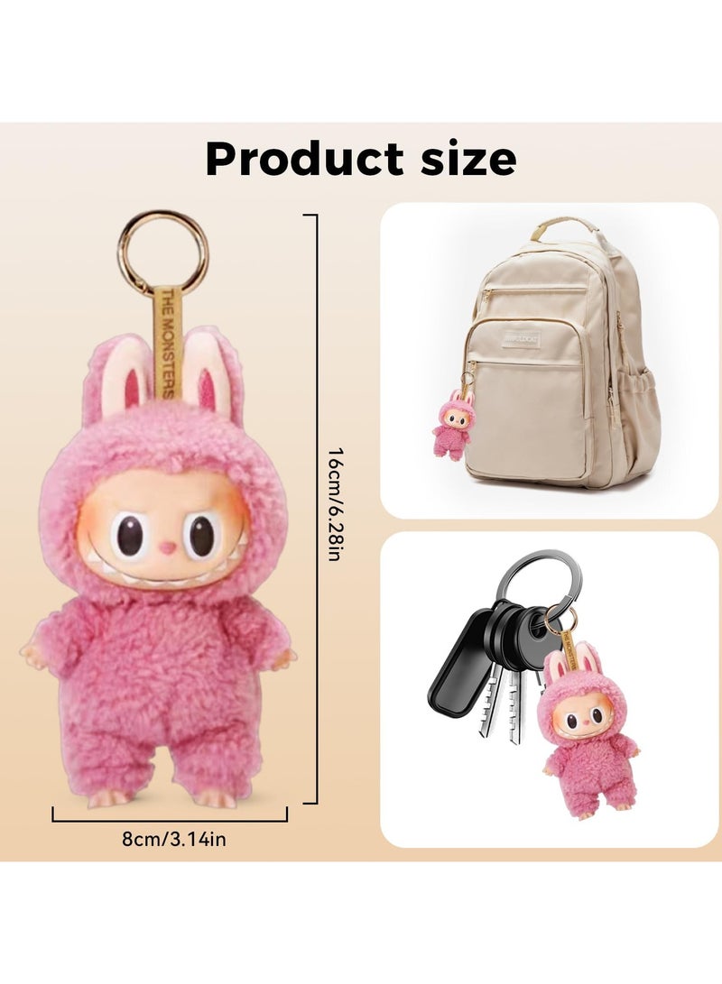 Labubu Keychain, Labubu Doll, Labubu Plush Key Ring, Labubu Plush Toy, Labubu Plush Pendant, Labubu Plush Doll, Gifts for Boys and Girls - Image 2
