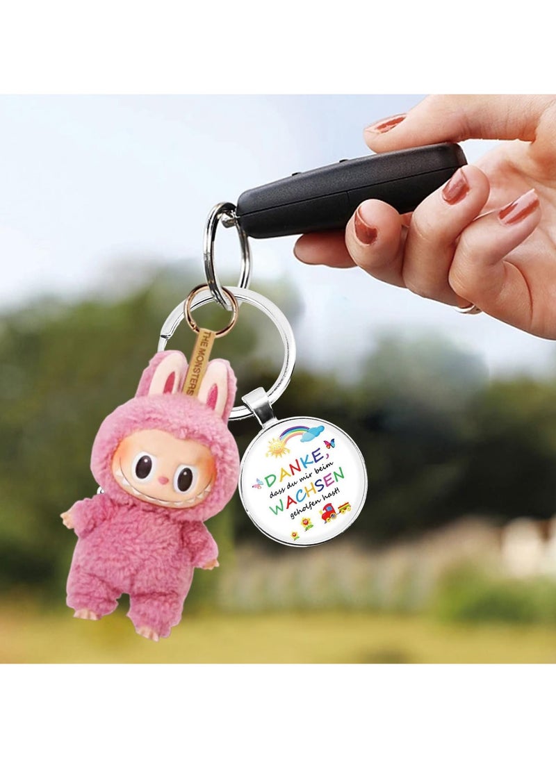 Labubu Keychain, Labubu Doll, Labubu Plush Key Ring, Labubu Plush Toy, Labubu Plush Pendant, Labubu Plush Doll, Gifts for Boys and Girls - Image 4