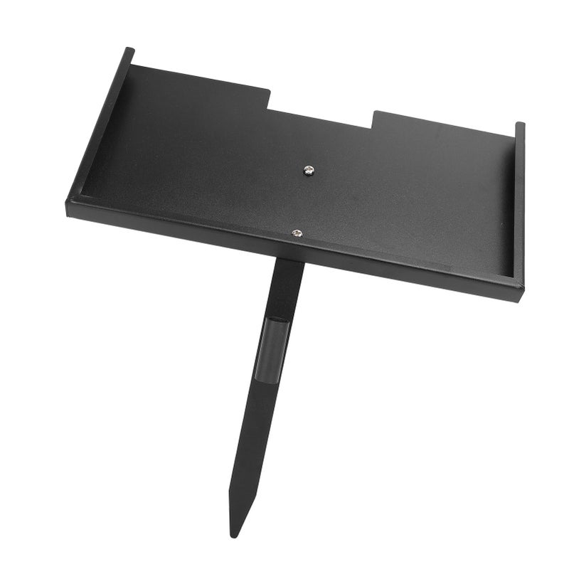 Iron Memorial Marker Stand - Premium Iron Crafted Sturdy Weather-Resistant Frame - Simple Elegant Design for Cemetery Memorial Garden Pet Remembrance - Image 4