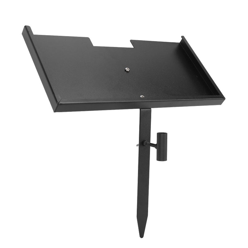 Iron Memorial Marker Stand - Premium Iron Crafted Sturdy Weather-Resistant Frame - Simple Elegant Design for Cemetery Memorial Garden Pet Remembrance - Image 2