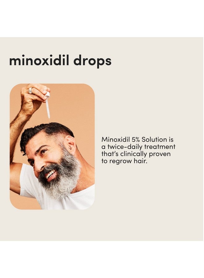 HIMS & HERS hims thick fix system - Total Hair Package to Supports Hair Growth - Shampoo + Gummy Vitamins + Minoxidil 5% - Image 3