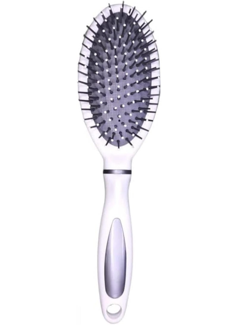 Cushion Sliding Durable Comb Wet And Dry Painless Cushion Comb Soft Bristles Hair Brush, Styling Brushes Massage Hair Brush for Detangling, Volumizing, Separating, Shaping, Defining Curls Multicolor - Image 1
