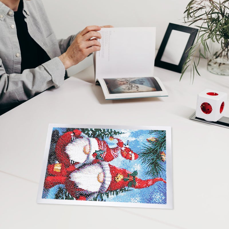 2 Sets Self-adhesive Picture Frames Home Magnetic Photo Frames For Paintings Display - Image 5