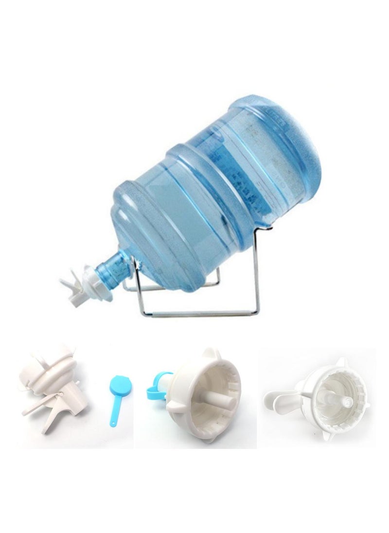ARTC ARTC 2PCS Durable Bottled Water Valve Plastic Spigot Drinking Bucket Faucet Dispenser  6.5X6.5X9cm  - Image 3