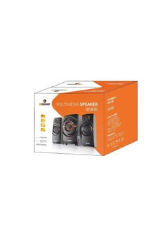 Gamma Multimedia Speaker GT-5510 For Computer with USB port And Remote Control Connection , in party , home and outdoor-BLACK  - Image 2