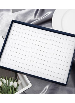 KUYING 100 Pairs Of Boxed Earrings 