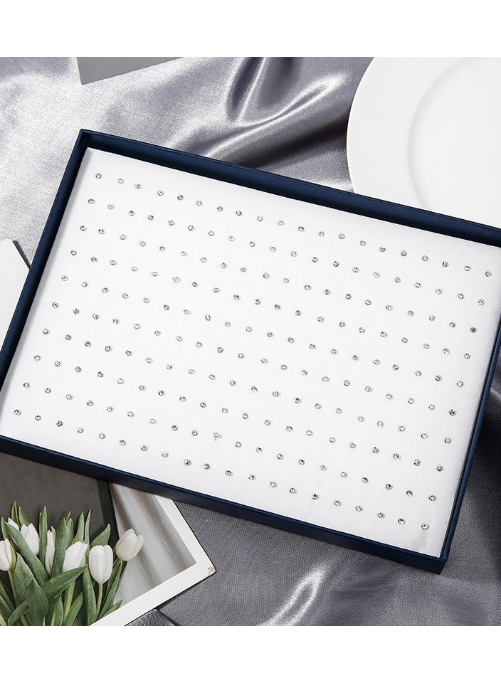 KUYING 100 Pairs Of Boxed Earrings 