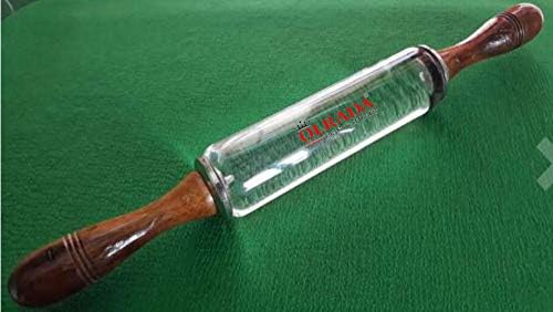 Olrada Acrylic Belan/Rolling Pin (Clear, 12-inch) - Image 3