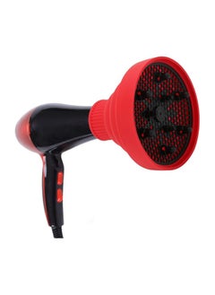 Betued Hair Blow Dryer Diffuser, Universal Hair Dryer Diffuser, Hair Diffuser for Curly Hair, Diffuser Attachment for Hair Dryer for Salon or Individual Usage(red)  - Image 2