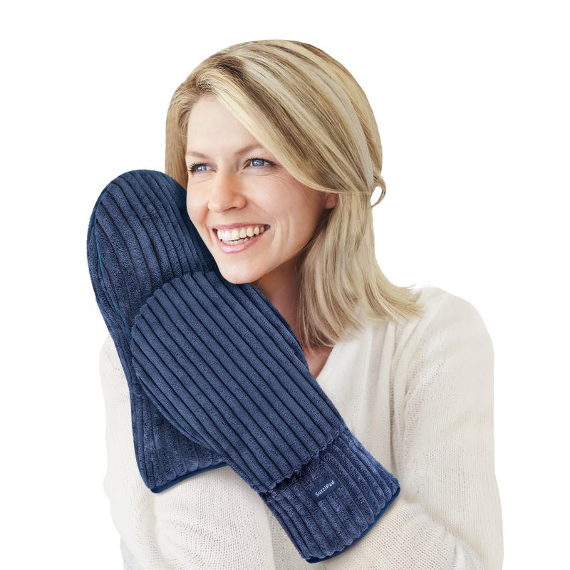 SuzziPad Heated Gloves for Discomfortable Hands, Warmers Glove to Soothing Fatigue, Hand Warmer for Men & Women, Microwave Moist Heating Pad, Heat Mittens Microwavable - Image 1
