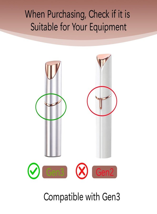 AIJALY Replacement Heads Gen 3 Compatible with Flawless Finishing Hair Remover - Image 2