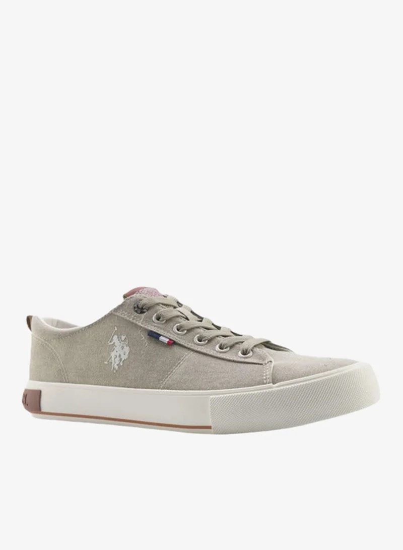 Men's Lace-Up Canvas Sneakers
