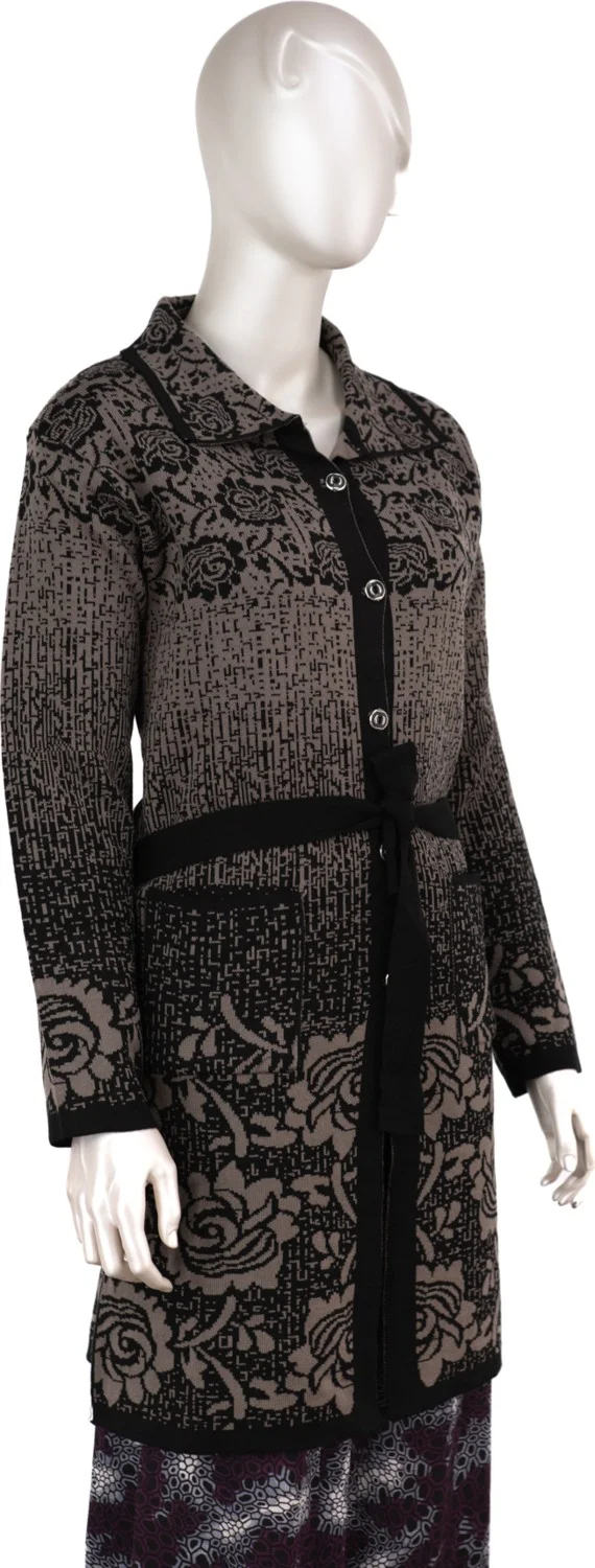 Oppland Women's Mother Cardigan Knitwear Buttoned with Pockets Woolen Woven
